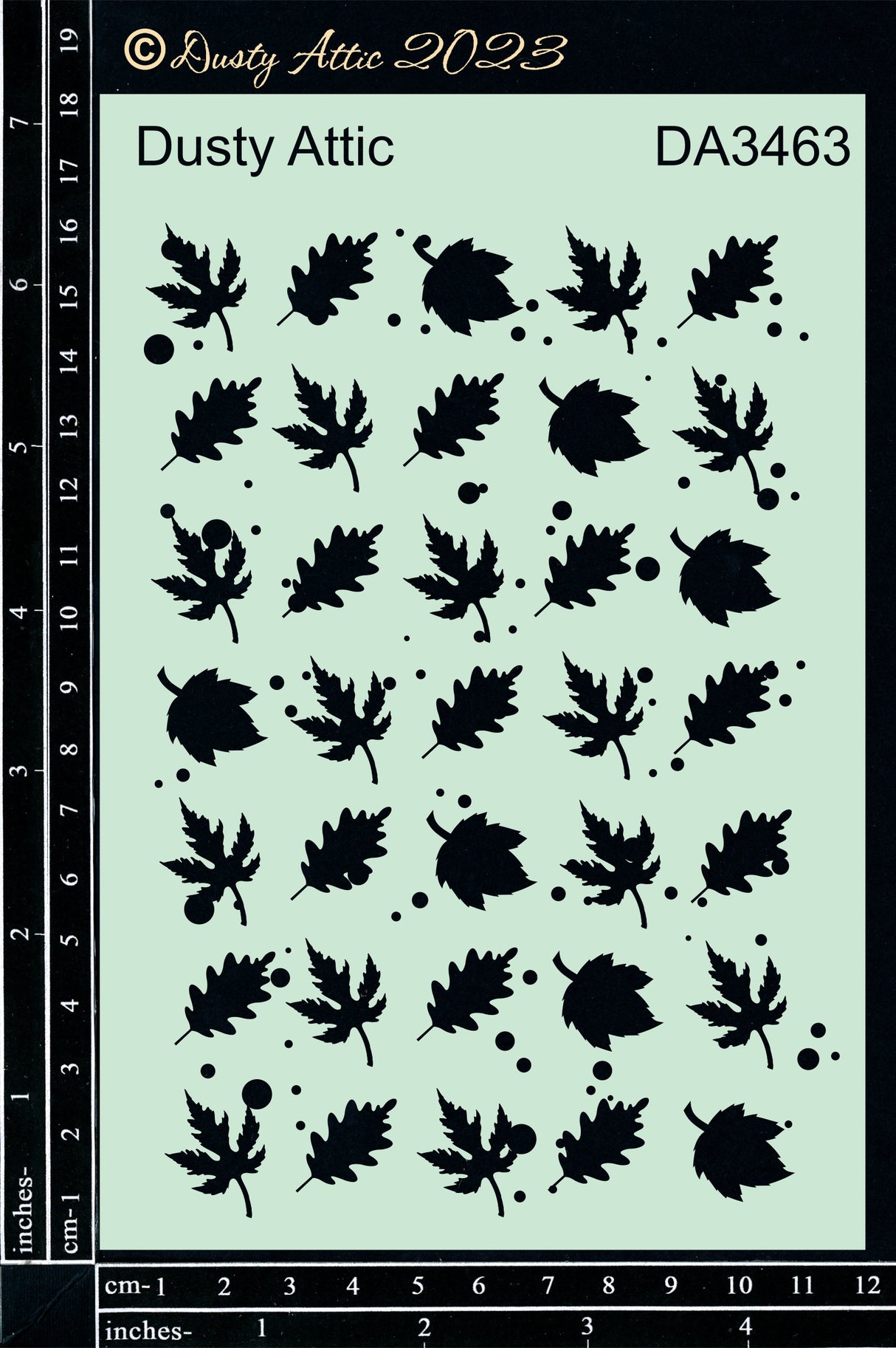 Autumn Leaves Stencil image 0