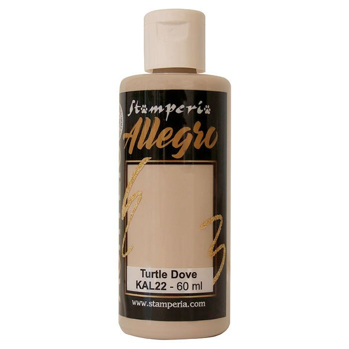 Stamperia Allegro Paint 60ml - Turtle Dove image 0