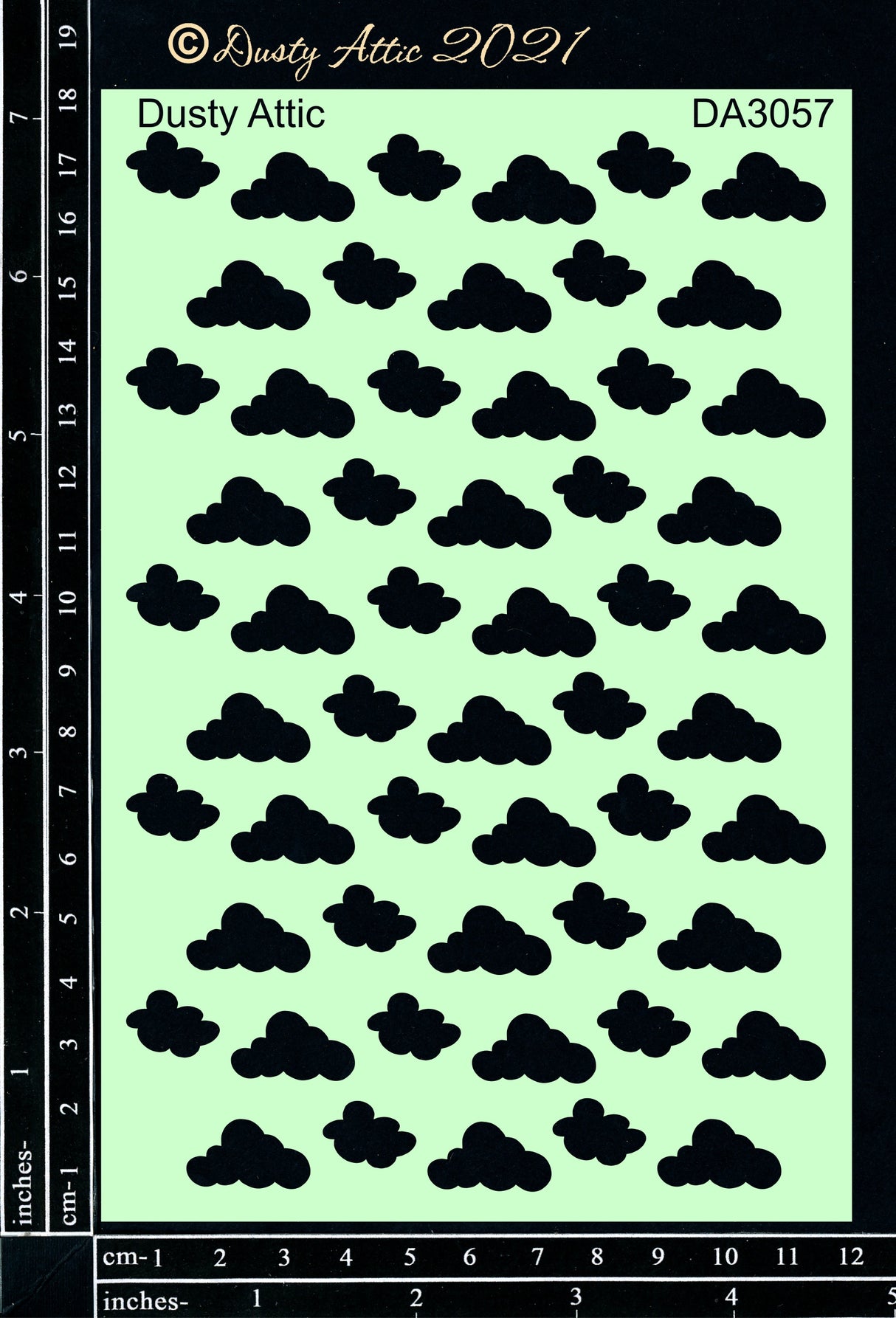 Clouds #2  Stencil image 0