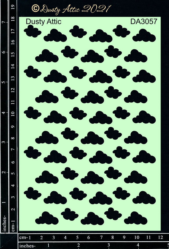 Clouds #2  Stencil image 0