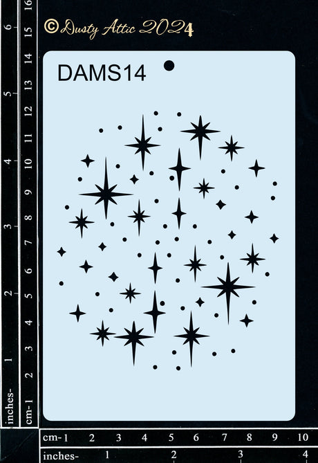 Dusty Mini Stencil 14 – Sparkle image 0