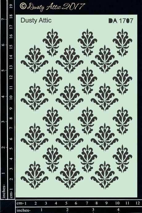 Damask #2 Stencil image 0