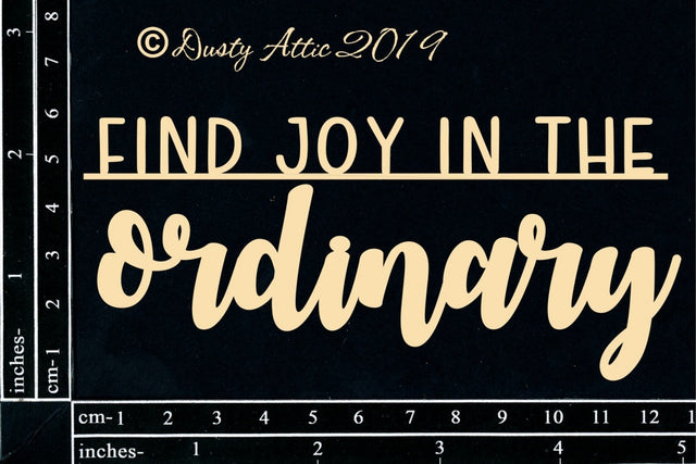 Find Joy In The Ordinary image 0