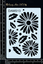 Dusty Mini Stencil 13 – Daisies image 0