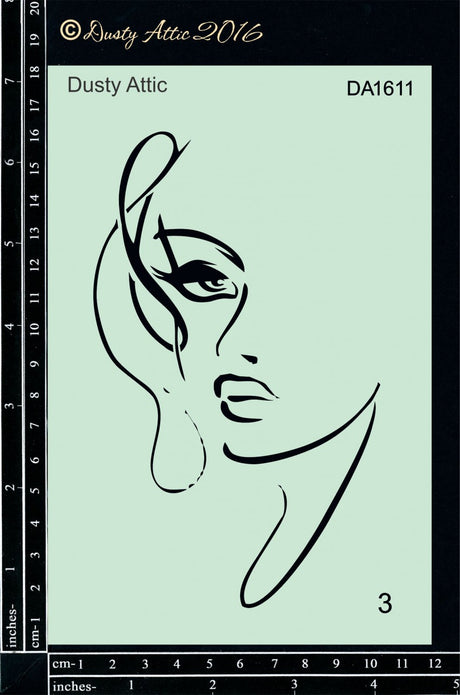 Face Stencil #3 image 0