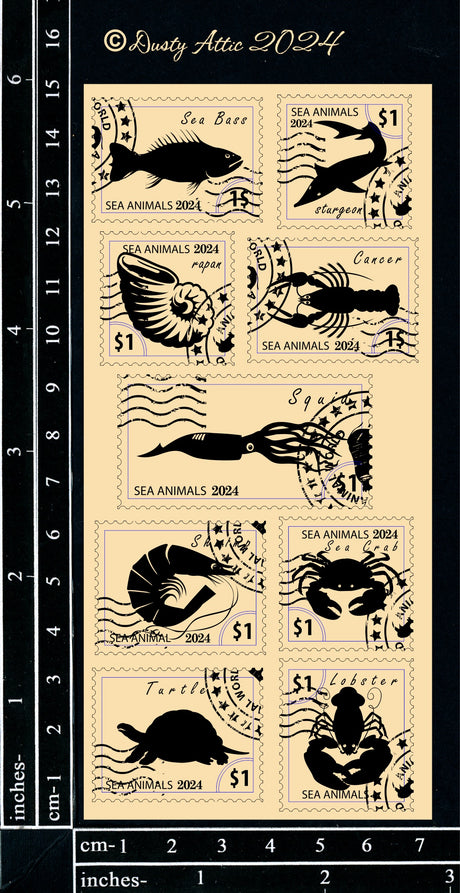 Postage Stamps - Sea Animals image 0