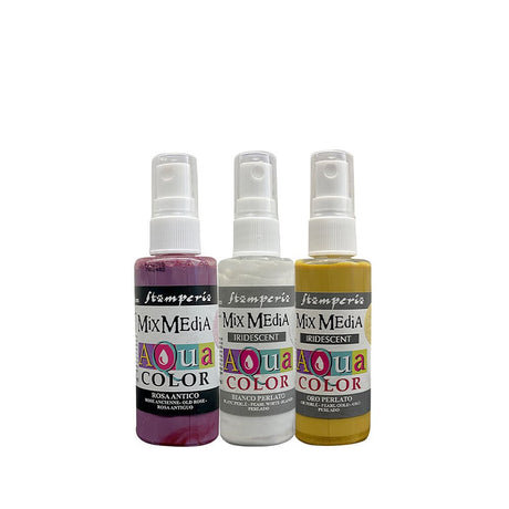 Stamperia Aquacolor - Pack of 3 - Romance Forever image 0