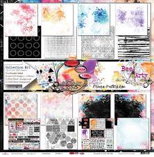 Bee Arty Fearless Brave Free Collection Kit 12" image 0