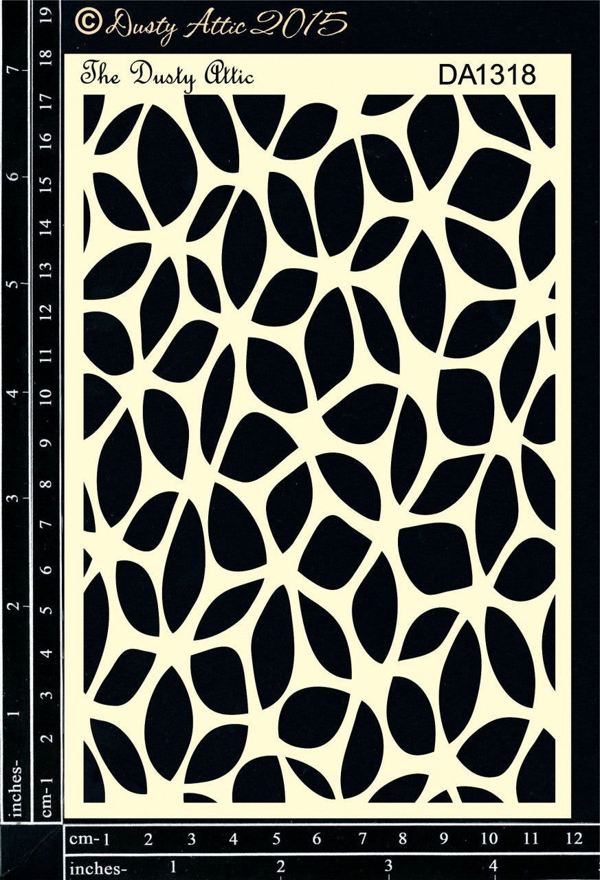Warped Flower Stencil image 0