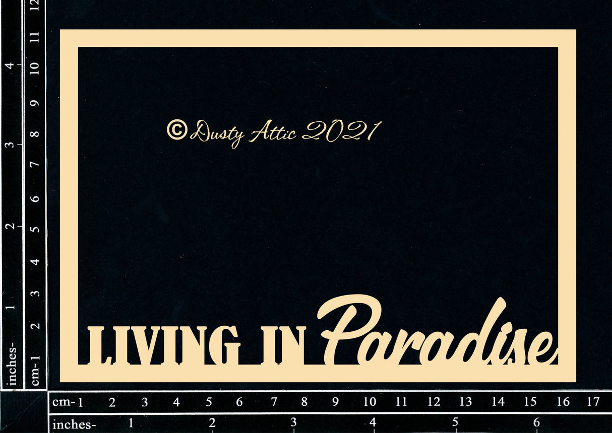 Living In Paradise Frame 6x4 image 0