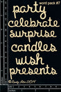 Word Pack #7 image 0