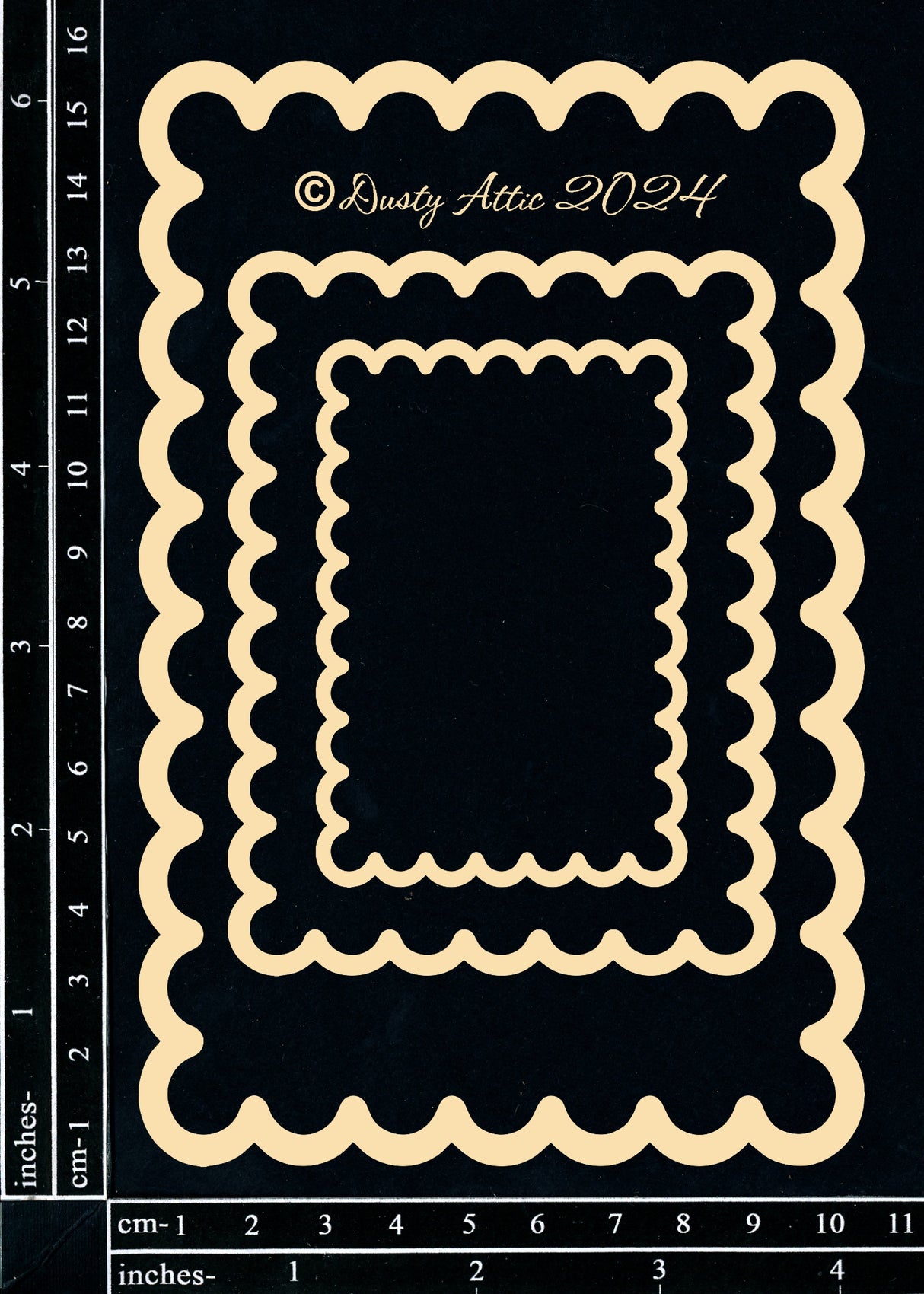 Get Framed - Scallop Rectangle image 0