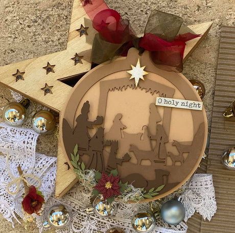 Christmas Bauble - Nativity image 1