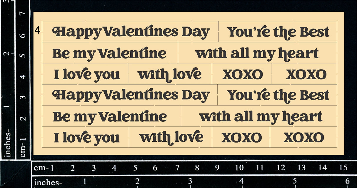Card Sentiments #4 - Valentines image 0