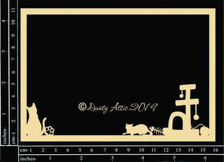 Cat Frame - 6" x 4" image 0