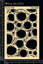 Scribble Circles stencil image 0