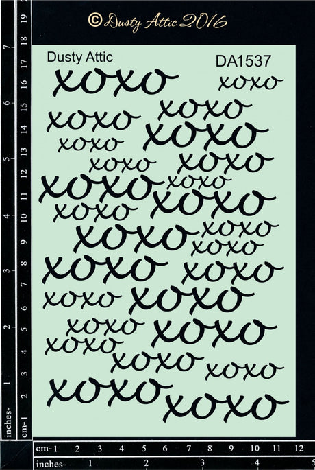 XOXO Stencil image 0
