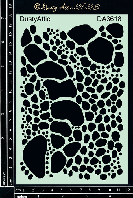 Paint Cells Stencil image 0