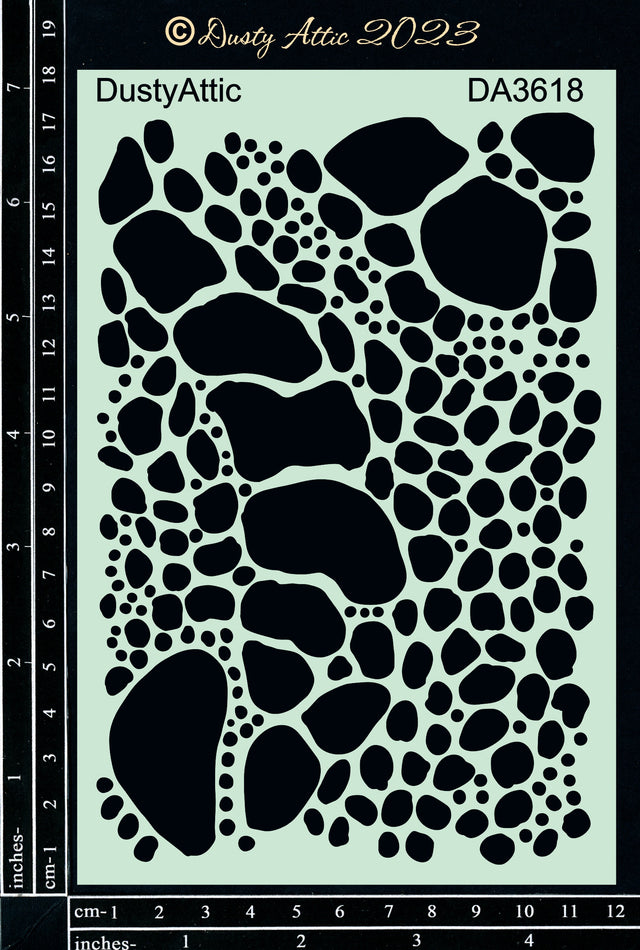 Paint Cells Stencil image 0