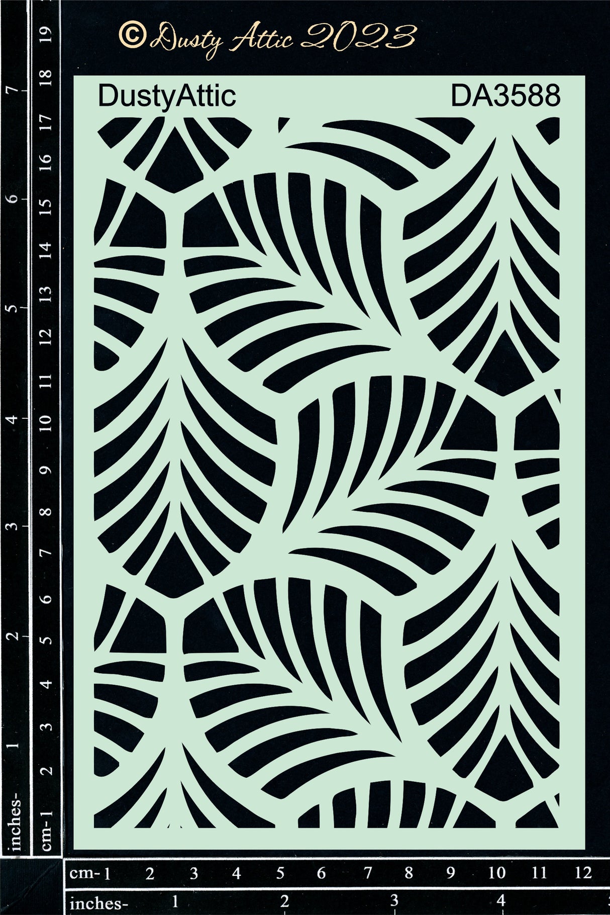 Leaves Stencil #7 image 0