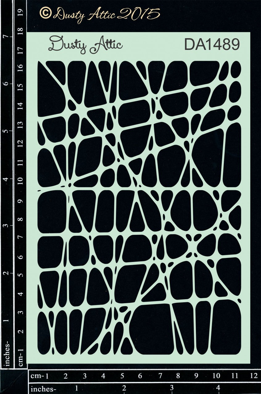 Webbing #1 Stencil image 0