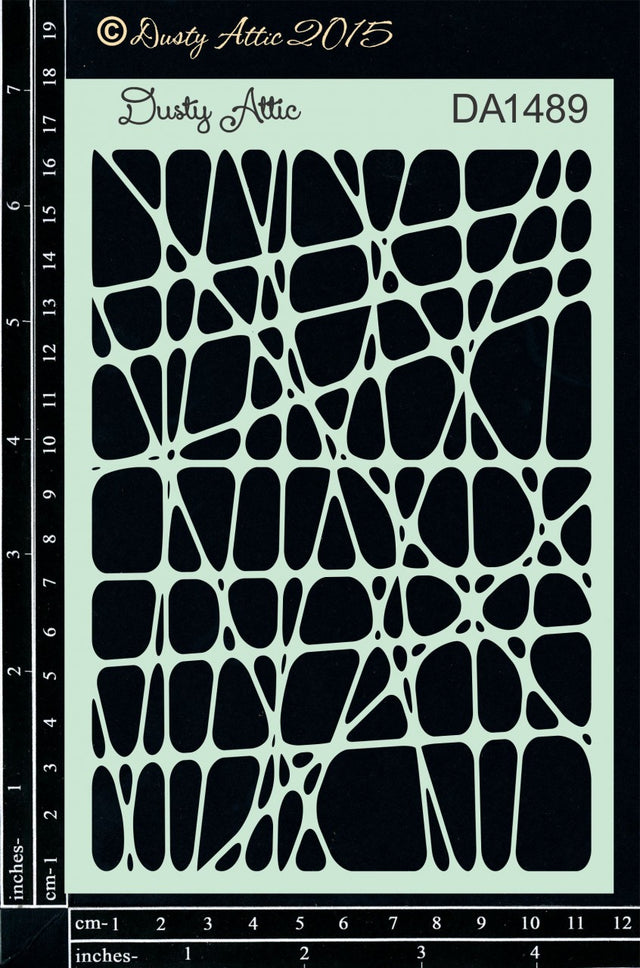 Webbing #1 Stencil image 0