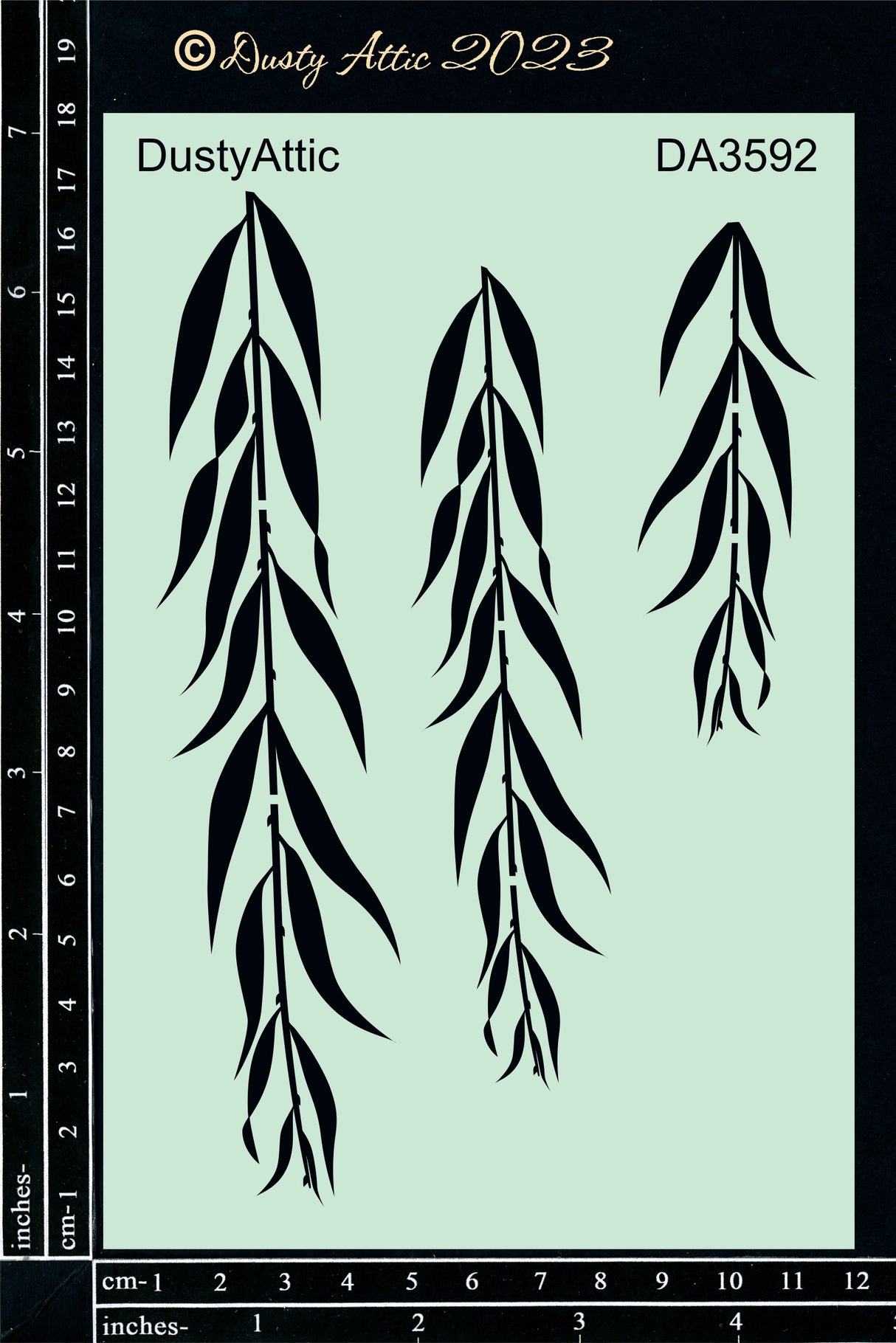 Foliage #1 Stencil image 0