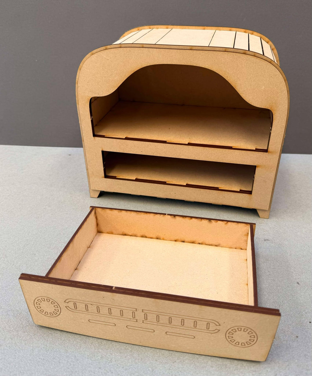 3D MDF Retro Radio image 1
