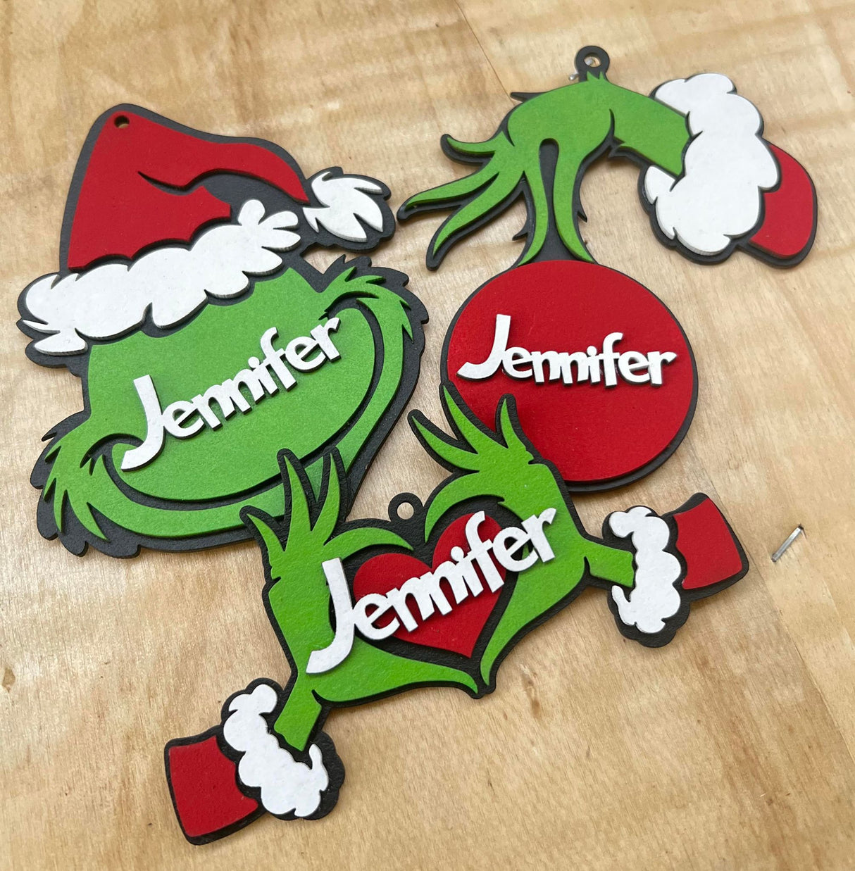 Grinch Ornament #1 image 3