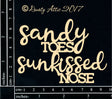 Sandy Toes, Sunkissed Nose image 0