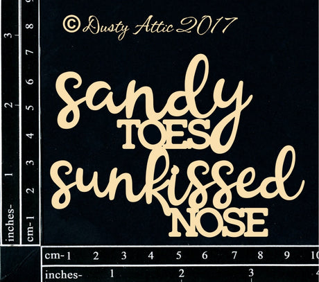 Sandy Toes, Sunkissed Nose image 0