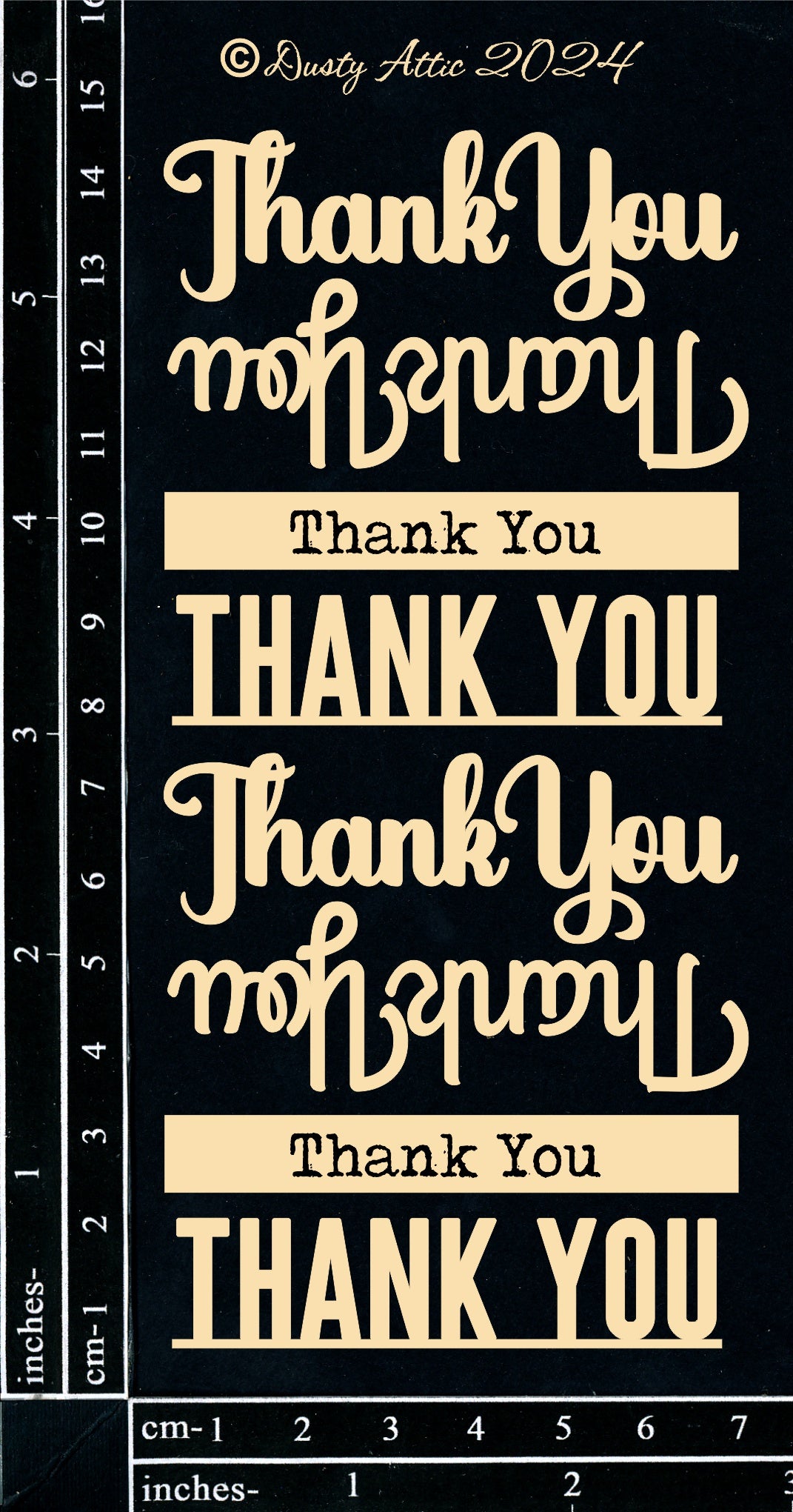 Card Sentiments 8 - Thank You image 0