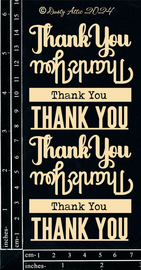 Card Sentiments 8 - Thank You image 0