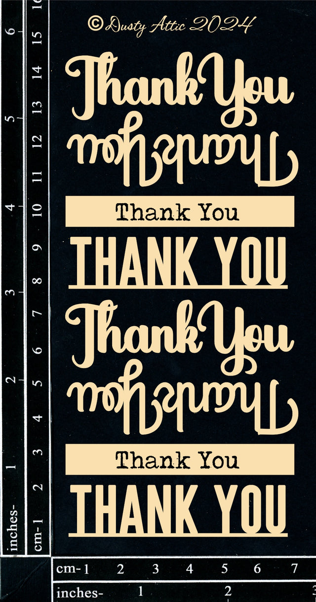 Card Sentiments 8 - Thank You image 0