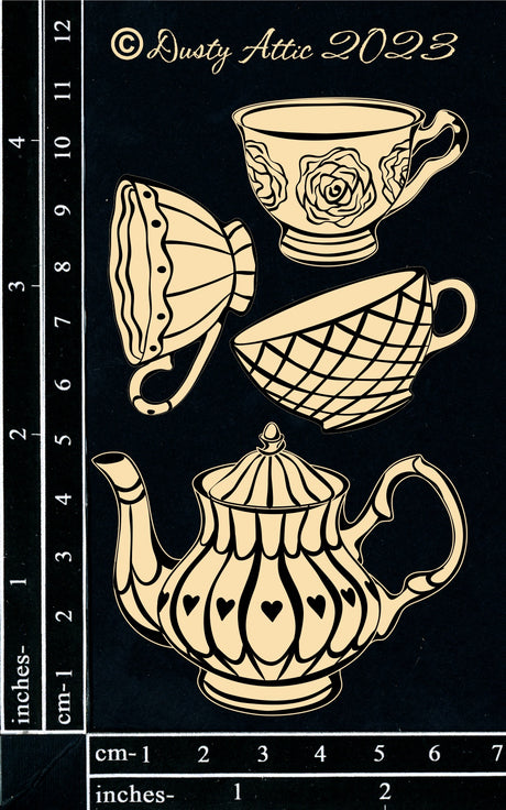 Alice Elements #9 - Tea cups image 0
