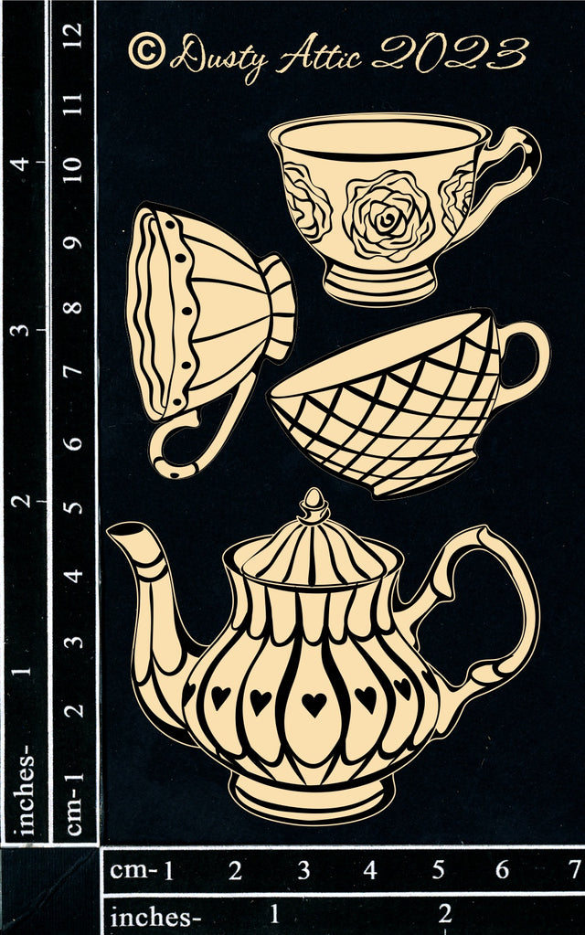 Alice Elements #9 - Tea cups image 0