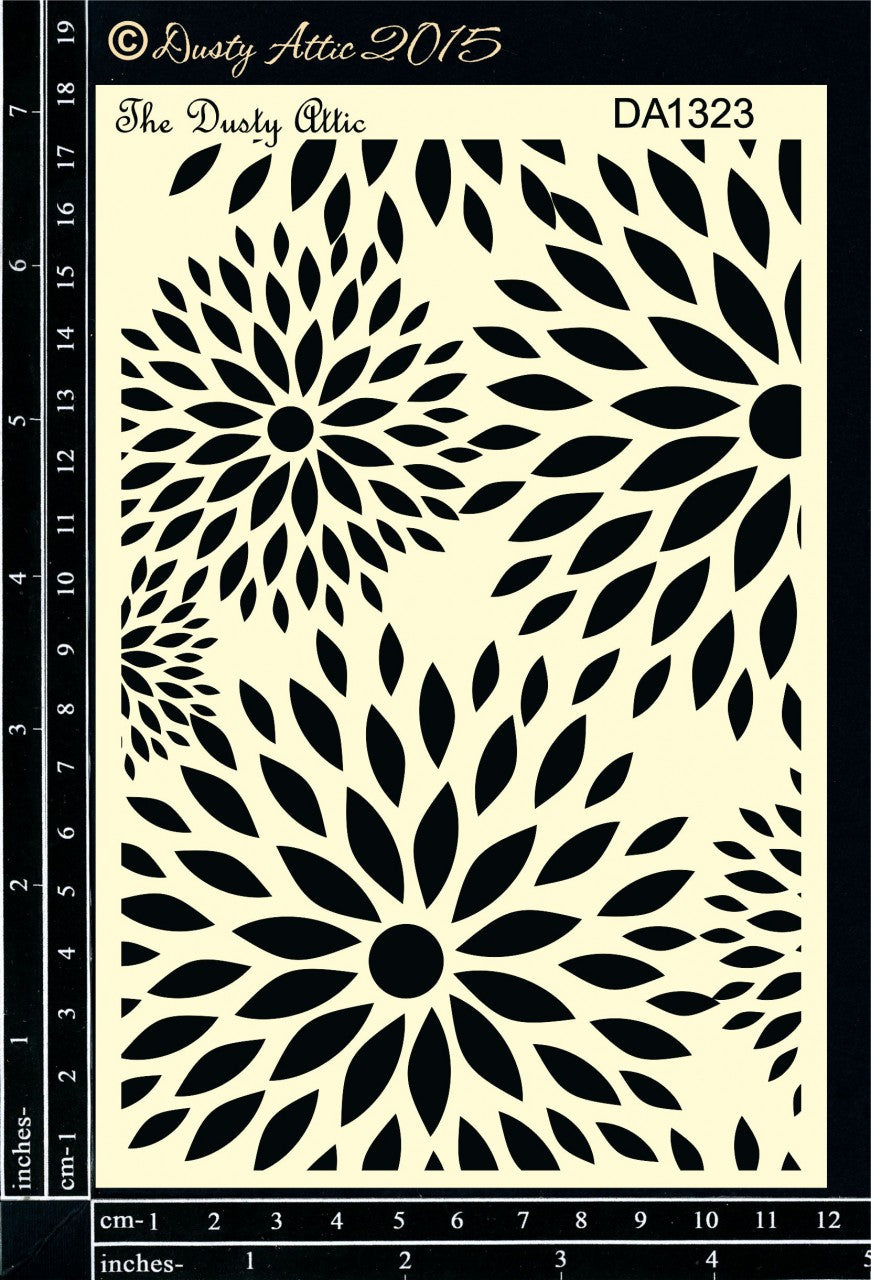 Flower Burst Stencil image 0