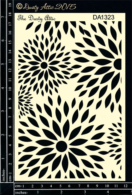 Flower Burst Stencil image 0