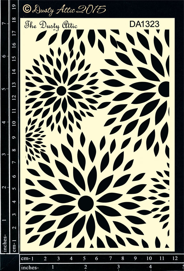 Flower Burst Stencil image 0