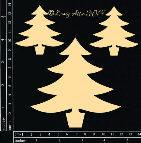 Christmas Trees - 3pk image 0