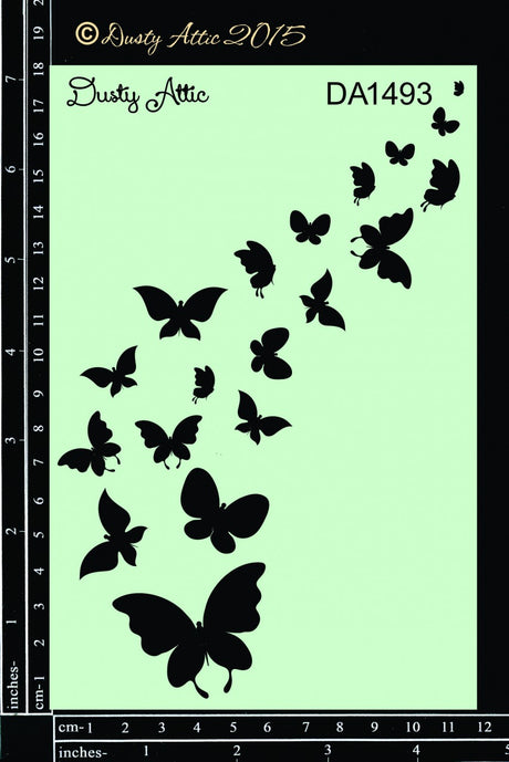 Butterflight Stencil image 0