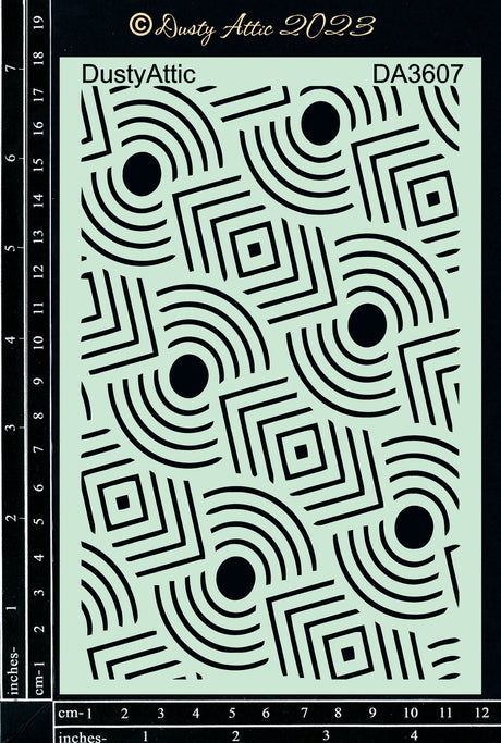 Geo Textures Stencil #5 image 0