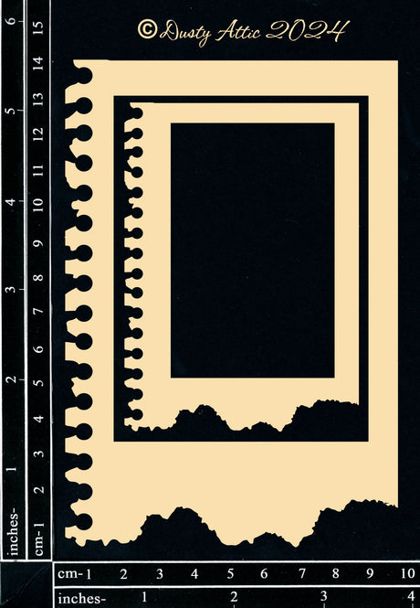 Torn Notebook Frame - 2pce image 0