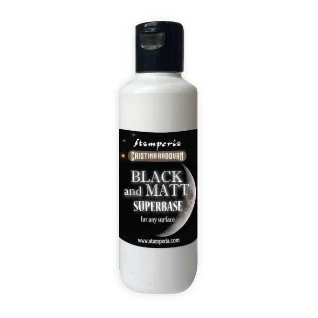 Stamperia Superbase Black and Matt
