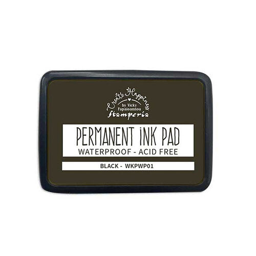 Stamperia Permanent Ink Pad Black