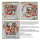 Designer Scrapbooking Kit - Christmas Trio