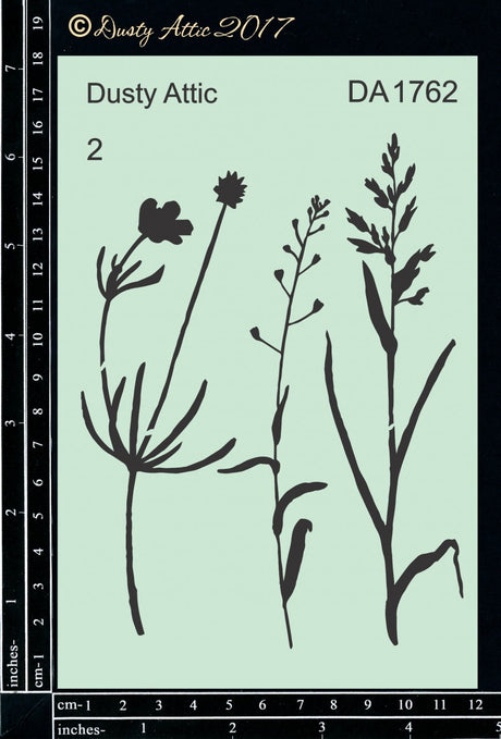 Wildflowers #2 Stencil image 0