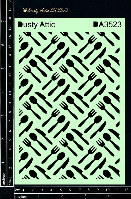 Cutlery Stencil image 0