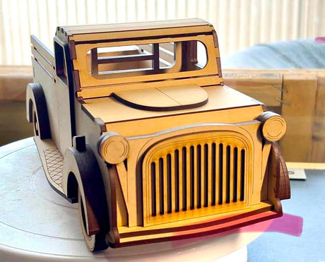 3D MDF Pick Up Truck image 1