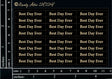 Mini Card Sentiments - Best Day Ever (Black) image 0